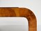 Mesa de escritorio Bridge de madera nudosa de nogal de Gio Ponti, Italia, 1932, Imagen 9