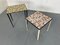 Tavolino vintage modernista a mosaico in ceramica e acciaio, anni '50, Immagine 3