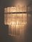 Lámparas de pared italianas Mid-Century modernas de cristal de Murano de Venini, años 70. Juego de 2, Imagen 6