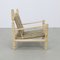 Low Rope Chair in Natural Teak by Adrien Audoux & Frida Minet, 1970s 3