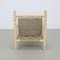 Low Rope Chair in Natural Teak by Adrien Audoux & Frida Minet, 1970s 4