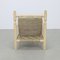 Niedriger Rope Chair aus Teak von Adrien Audoux & Frida Minet, 1970er 4