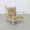 Niedriger Rope Chair aus Teak von Adrien Audoux & Frida Minet, 1970er 1