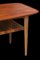 Danish Coffee Table in Teak with Scalloped Edges and Magazine Shelf, 1960s 11