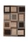 Scandinavian Postmodern Flat Weave Rug by Curt Fors, 2000s 1