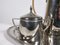 Bauhaus Coffee Tea Service in Metal, 1920s, Set of 4 4