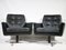 Mid-Century Leather Sofas and Armchairs from Krasemann, 1960s, Set of 3, Image 16