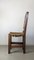 Grande Chaise Rustique en Paille en Noyer, 1970s 5