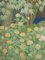 Japanese Taisho 2-Panel Screen with Bamboo Fountain, Birds & Flowers, 1890s 8