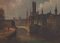 Unknown, Sunset in Northern Europe City, Oil Painting, Late 19th Century 1