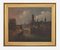 Sconosciuto, Tramonto in nord Europa, Dipinto ad olio, Fine XIX secolo, Immagine 2
