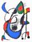 D'après Joan Miró, Composition XI, Lithographie, 1974 1