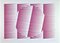 Victor Debach, Abstract Pink Composition, Screen Print, 1970s 1