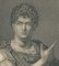 Unknown, Julius Caesar, Etching on Cardboard, 18th Century, Image 2