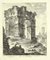 Dominique Montagù, Arc de Janus, Eau-forte, XVIIIe siècle 1