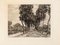 Después de Alfred Sisley, paisaje, aguafuerte, del siglo XIX., Imagen 2