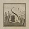 Luigi Vanvitelli, Letter of the Alphabet S, Etching, 18th Century, Image 1