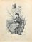 Adrien Marie, Giovane contadino, litografia, fine XIX secolo, Immagine 1