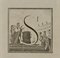 Luigi Vanvitelli, Letra del alfabeto S, Grabado, siglo XVIII, Imagen 1
