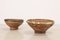 Rattan Bowls with Brass Edges in the style of Gabriella Crespi, 1960s, Set of 2 9