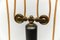 Mid-Century Brass and Metal Billiard Ceiling Lamp, 1960s 11