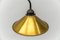 Lampada da soffitto Mid-Century in ottone e metallo, anni '60, Immagine 7