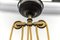 Mid-Century Brass and Metal Billiard Ceiling Lamp, 1960s 13