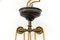 Mid-Century Brass and Metal Billiard Ceiling Lamp, 1960s 12