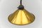 Mid-Century Brass and Metal Billiard Ceiling Lamp, 1960s, Image 9