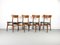 Danish Teak Dining Chairs, 1960s, Set of 4 12