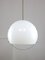 Italienische Space Age Lampe aus Acrylglas und Chrom 16