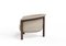 Modern Agnes Armchair in Walnut and Cream Wool Fabric by Javier Gomez 3