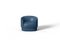 Modern Gentle Armchair in Blue Leather and Metal by Javier Gomez 2