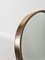 Mid-Century Italian Table Mirror in Brushed Brass, 1950s, Image 8