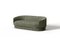 Modern Gentle Sofa in Green Velvet and Bronze Metal by Javier Gomez, Image 1