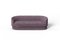 Modernes Gentle Sofa aus violettem Samt und bronzefarbenem Metall von Javier Gomez 2