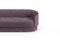 Modern Gentle Sofa in Purple Velvet and Bronze Metal by Javier Gomez 4