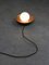 Kleine Mid-Century Pearl Tisch- oder Wandlampe aus Messing & Opalglas, 1950er 15