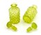 Flacons à Parfum en Verre Baccarat Uranium, 19ème Siècle, Set de 2 7