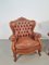 Italian Victorian Style Sheep Leather Armchairs, 1950s, Set of 2 10