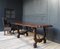 Large Spanish Baroque Style Trestle Dining Table, 1920s 4