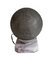 Lámpara de mesa antigua de bronce con casquillo de mármol, Imagen 6