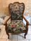 French Armchair in Upholstered Cherrywood, 1850s, Set of 2 4