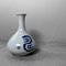 Jarrón Ikebana japonés de porcelana, años 60, Imagen 9