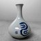 Jarrón Ikebana japonés de porcelana, años 60, Imagen 1