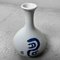 Jarrón Ikebana japonés de porcelana, años 60, Imagen 7