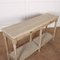 French Bleached Oak Drapers Table, 1920s 7