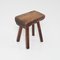 Wooden Stool by Mobichalet, 1950s 2