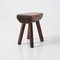 Wooden Stool by Mobichalet, 1950s, Image 8