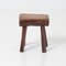 Wooden Stool by Mobichalet, 1950s, Image 5